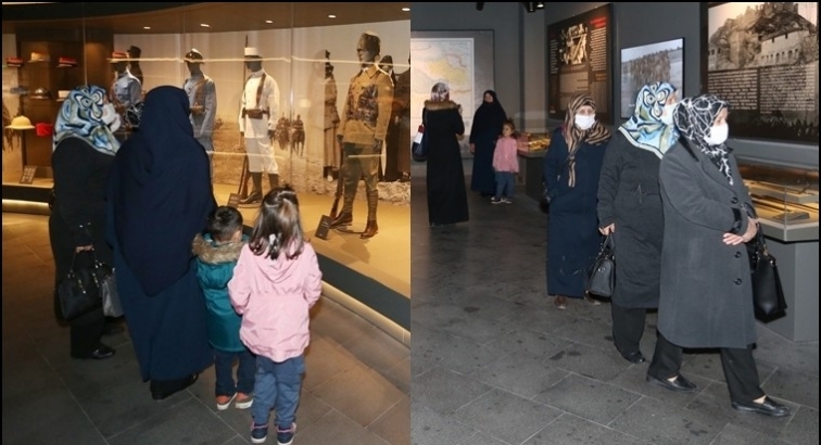 Müzeleri 80 bin kadın ziyaret etti...