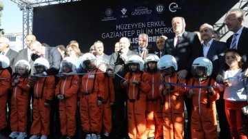 Müzeyyen Erkul Gaziantep Bilim Merkezi törenle açıldı