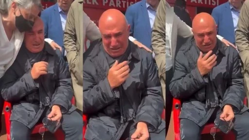 Mahmut Tanal g&ouml;zyaşlarını tutamadı!