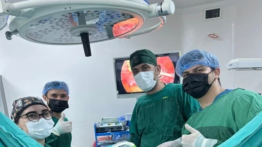 İslahiye Devlet Hastanesi&rsquo;nde bir ilk: Kapalı Y&ouml;ntemle Sarkma Ameliyatı&nbsp;