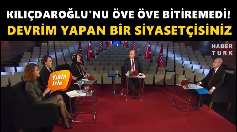 Nagehan Al&ccedil;ı, Kılı&ccedil;daroğlu'na &ouml;vg&uuml;ler dizdi...