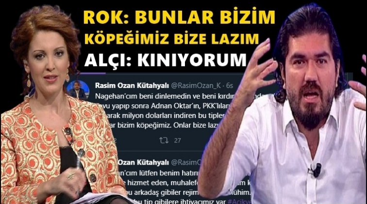 Nagehan Alçı ve eşi ROK Twitter'da kapıştı!..