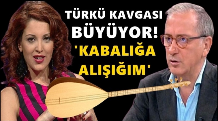 Nagehan Al&ccedil;ı'dan Altaylı&rsquo;ya t&uuml;rk&uuml; yanıtı...