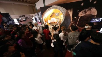 NASA Uzay Sergisi&rsquo;ni 61 bin 500 ziyaret&ccedil;i gezdi