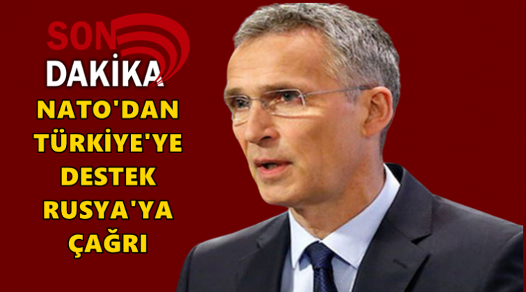 NATO: Rusya ve Suriye'nin saldırılarını kınıyoruz