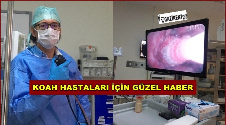 NCR&rsquo;den KOAH hastalarını sevindiren haber