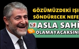 Nebati: G&ouml;z&uuml;m&uuml;zdeki ışığı asla s&ouml;nd&uuml;remezsiniz!