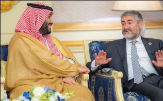 Nebati, Prens Selman'la&nbsp;g&ouml;r&uuml;şt&uuml;...