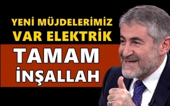 Nebati'den m&uuml;jde: Elektrik tamam inşallah!
