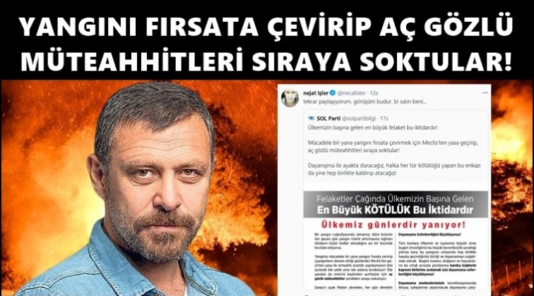 Nejat İşler: En b&uuml;y&uuml;k felaket bu iktidardır!..
