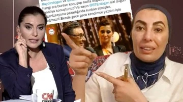 Nihal Ol&ccedil;ok'tan Hande Fırat'a 15 Temmuz g&ouml;ndermesi