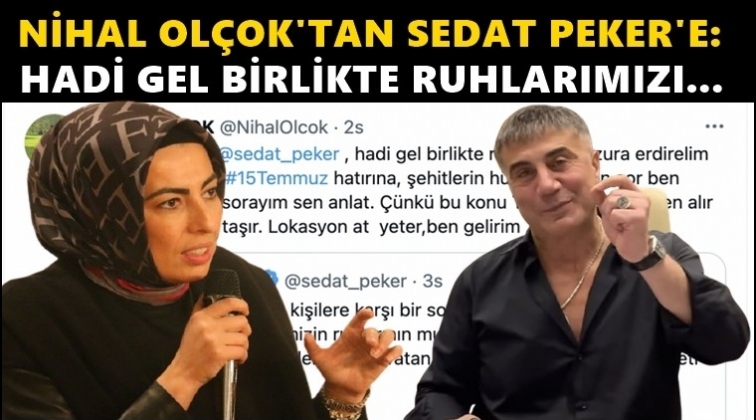 Nihal Ol&ccedil;ok'tan Sedat Peker'e &ccedil;ağrı!