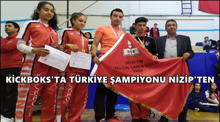 Nizip KickBoks’da Türkiye Şampiyonu oldu