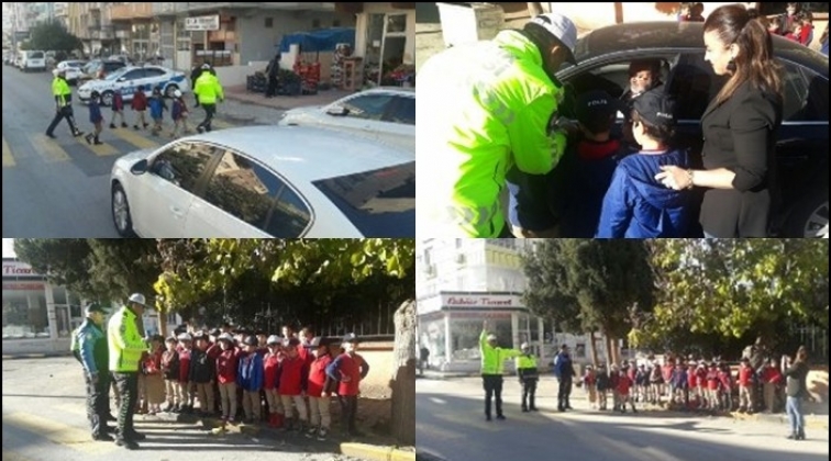 Nizip polisinden &ouml;ğrencilere farkındalık eğitimi