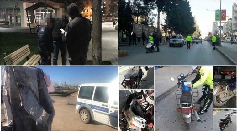 Nizip'te trafik ve asayiş uygulaması