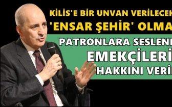 Numan Kurtulmuş: Emek&ccedil;ilerin hakkını verin!