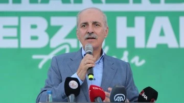 Numan Kurtulmuş: T&uuml;rkiye harıl harıl &uuml;retmeye devam ediyor