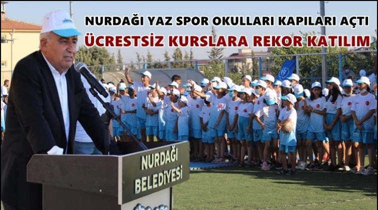 Nurdağı Belediyesi'nin kurslarına rekor katılım
