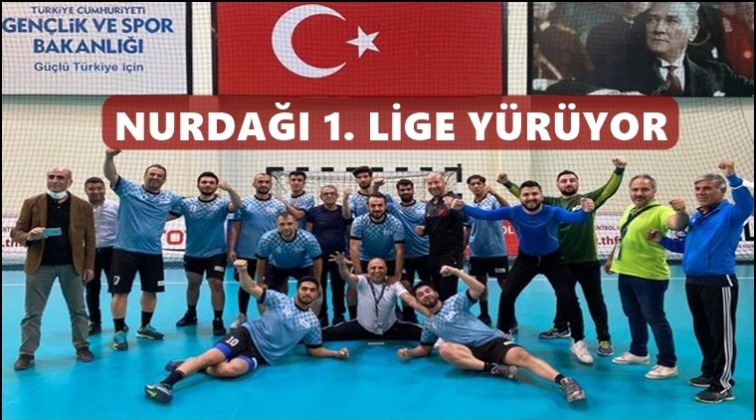 Nurdağı Belediyespor birinci lige yürüyor