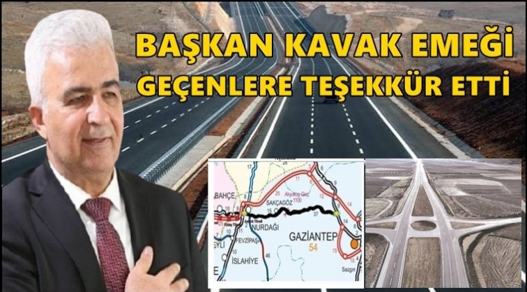 Nurdağı-Gaziantep yol ihalesi sevin&ccedil;le karşılandı