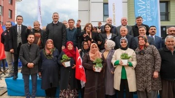 Nurdağı'nda 136 konutun anahtar teslim töreni yapıldı