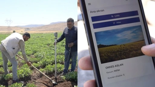 Nurdağı ve İslahiye'de akıllı basınçlı sulama sistemi 
