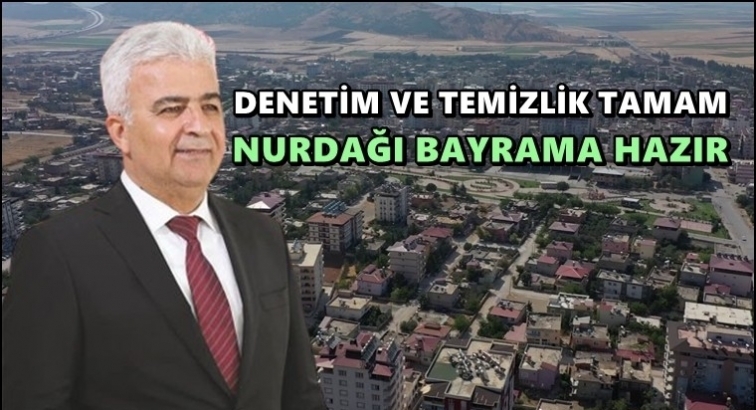 Nurdağı'nda bayram hazırlıkları tamam...