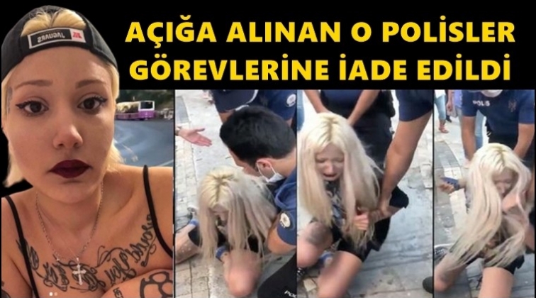 O polisler g&ouml;reve iade edildi...