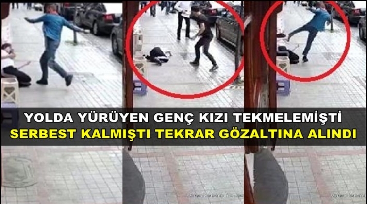 Yeniden g&ouml;zaltına alınan o saldırgan tutuklandı!