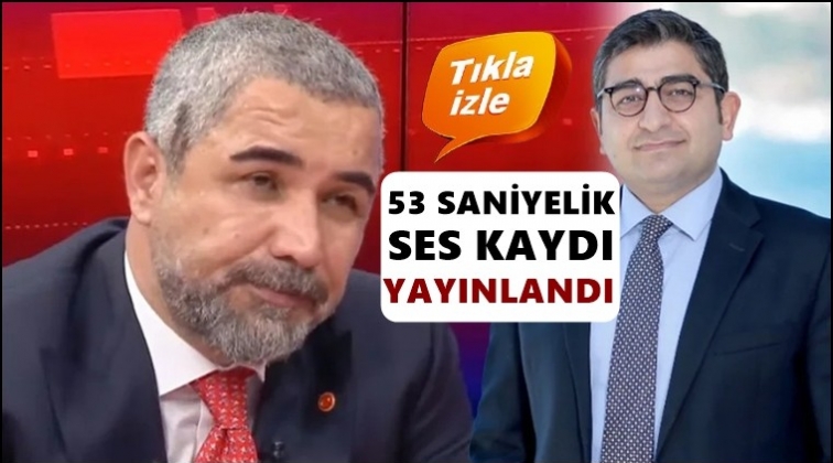 O telefon g&ouml;r&uuml;şmesinin ses kaydı yayınlandı!..
