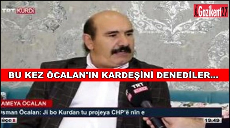 Teröristbaşının kardeşi TRT’de CHP'yi suçladı!