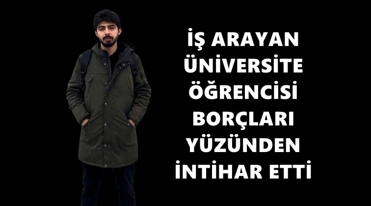 &Ouml;ğrenci bor&ccedil;ları y&uuml;z&uuml;nden canına kıydı!