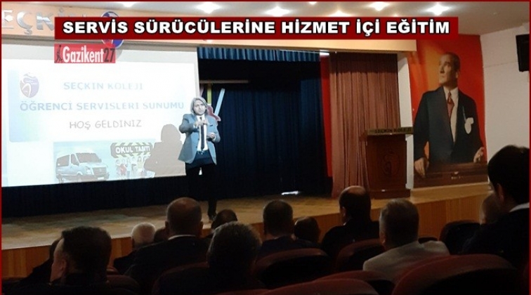 Öğrenci servis şoförlerine eğitim