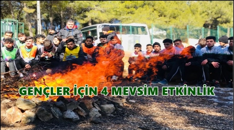&Ouml;ğrenciler, yarıyıl tatilini dolu dolu ge&ccedil;iriyor