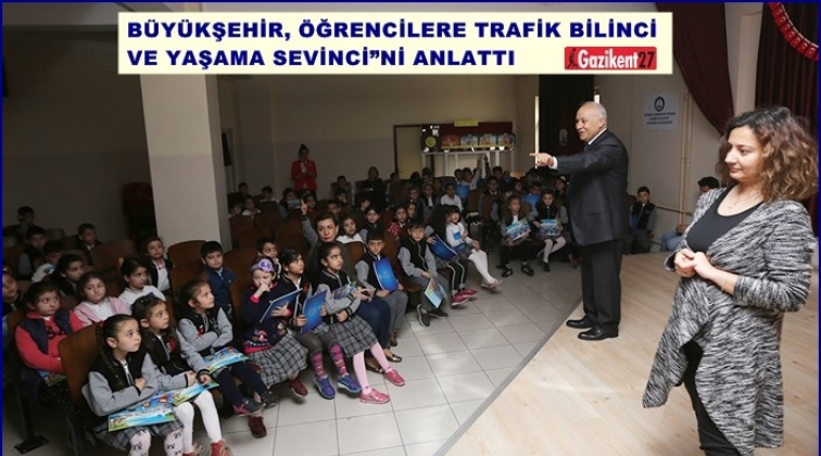 Öğrencilere Trafik Bilinci anlatıldı