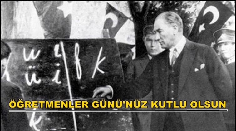 &Ouml;ğretmenler G&uuml;n&uuml; kutlu olsun&hellip;