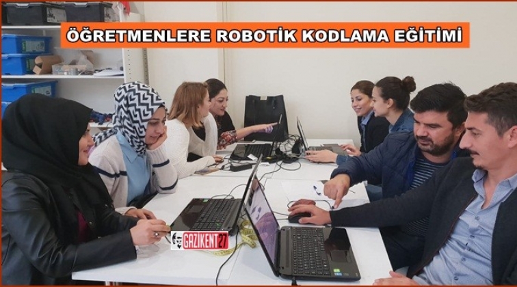 Öğretmenlere robotik kodlama eğitimleri