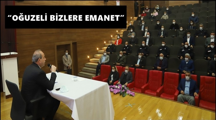 Oğuzeli Belediyesi'nde istişare toplantısı