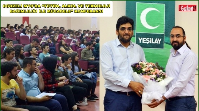 Oğuzeli MYO'da bağımlılıkla m&uuml;cadele konferansı