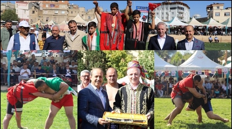 Oğuzeli'nde Aba G&uuml;reşi T&uuml;rkiye Şampiyonası