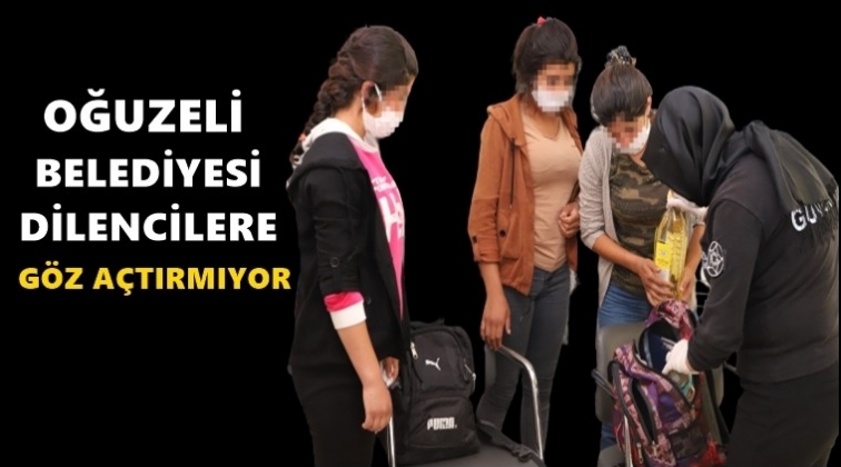 Oğuzeli'nde dilenci operasyonu