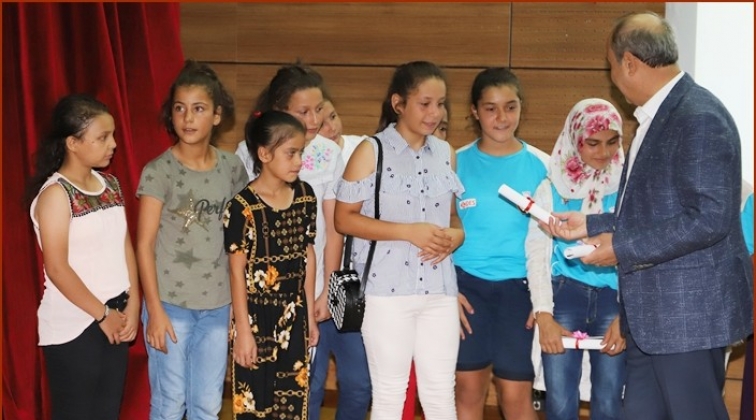 Oğuzeli'nde Yaz Spor Okulları sona erdi