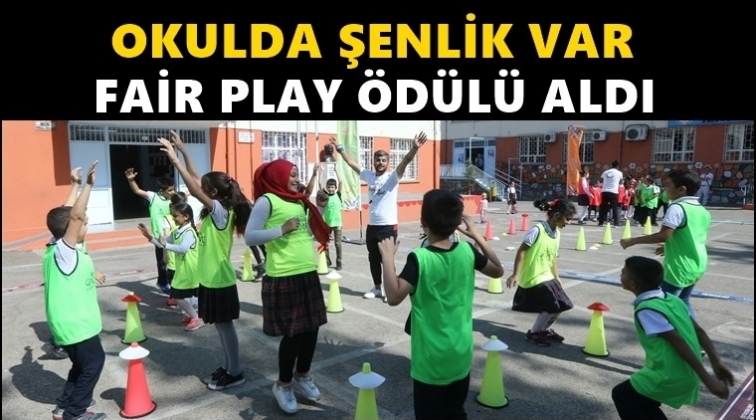 'Okulda Şenlik Var'a Fair Play &Ouml;d&uuml;l&uuml;...
