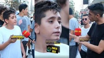 Okulu bırakmak zorunda kalan &ccedil;ocuğun s&ouml;zleri y&uuml;rek burktu!