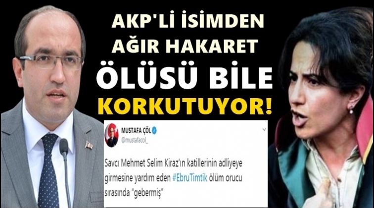 &Ouml;l&uuml;ye bile saygıları yok!..