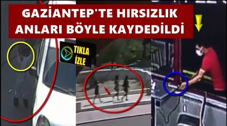 &Ouml;nce kameraya sonra polise yakalandılar!