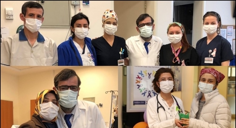 Onkoloji hastalarına moral...