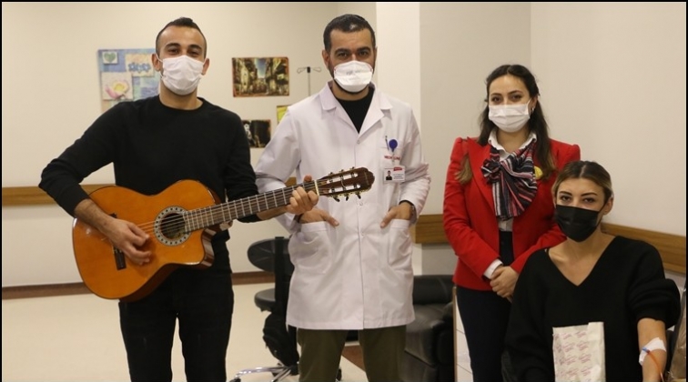 Onkoloji hastalarına moral etkinliği...