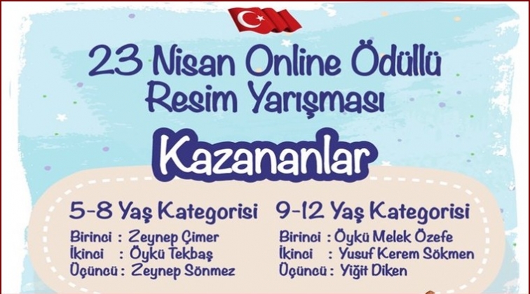 Online resim yarışması sonuçları açıklandı