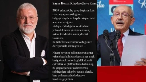 Onur Akın'dan Kılı&ccedil;daroğlu'na: Şarkılarımı kullanmayın, aksi halde yasal yollara başvuracağım